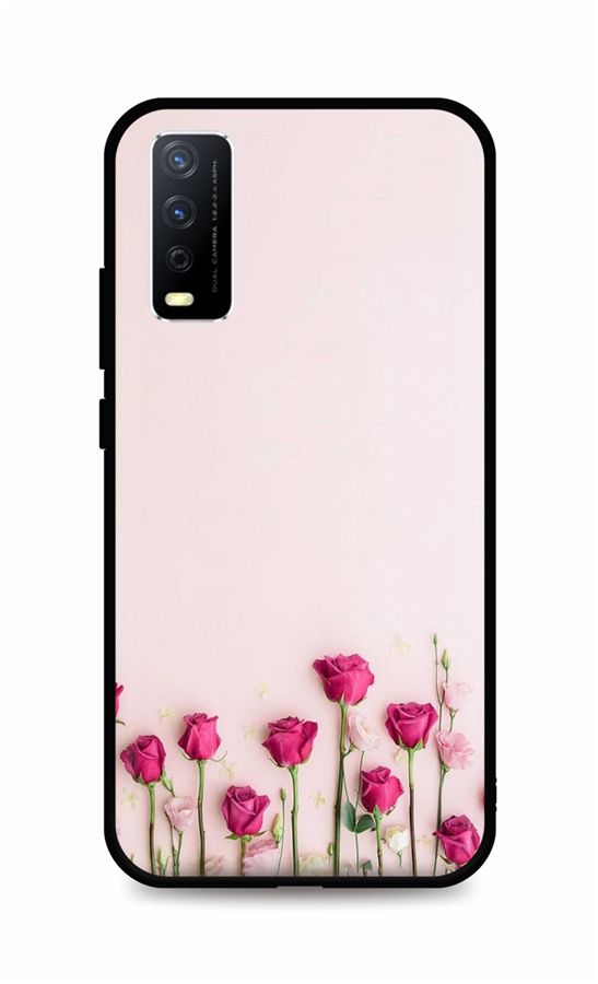 Levně Kryt TopQ Vivo Y11s silikon Roses 56870 (pouzdro neboli obal na mobil Vivo Y11s)