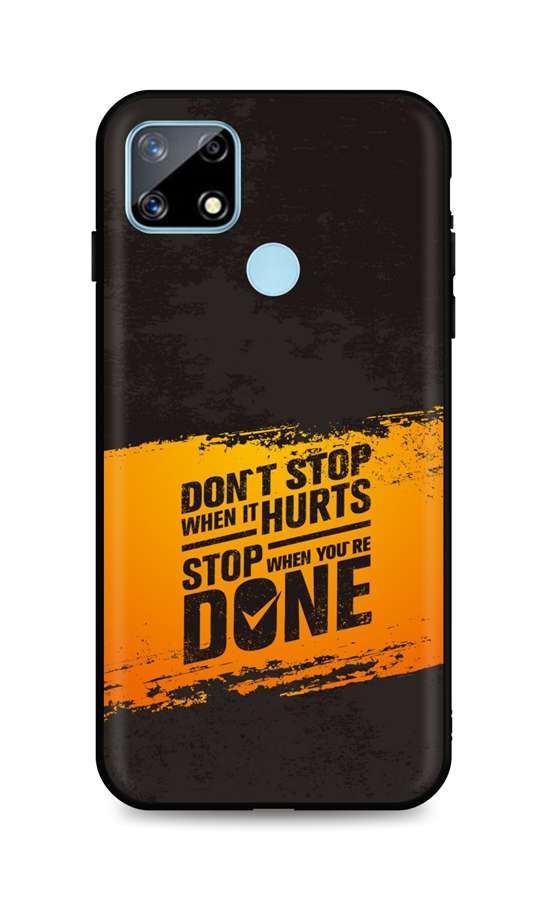Levně Kryt TopQ Realme 7i silikon Don´t Stop 56885 (pouzdro neboli obal na mobil Realme 7i)