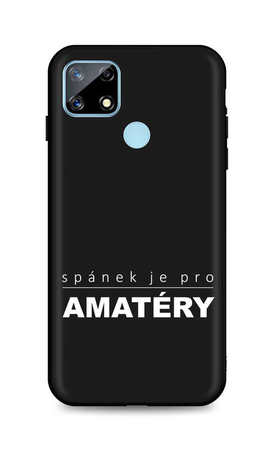 Levně Kryt TopQ Realme 7i silikon Bez spánku 56886 (pouzdro neboli obal na mobil Realme 7i)