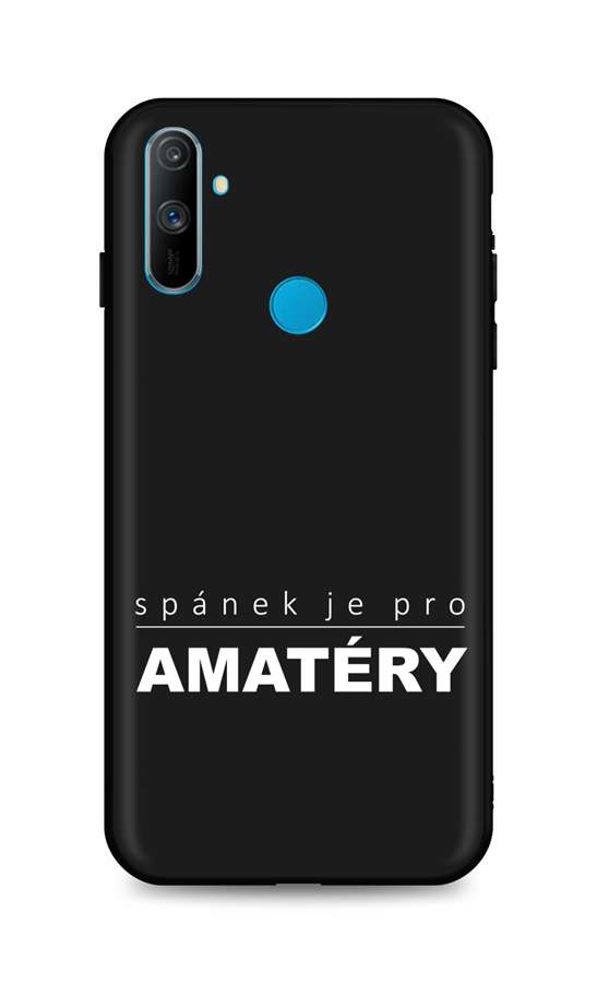 Levně Kryt TopQ Realme C3 silikon Bez spánku 56906 (pouzdro neboli obal na mobil Realme C3)