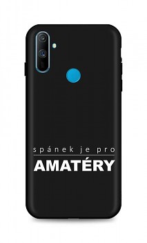 Zadní silikonový kryt DARK na Realme C3 Bez spánku