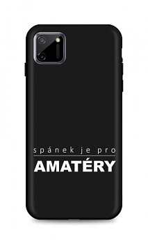 Zadní silikonový kryt DARK na Realme C11 Bez spánku