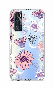 Zadní silikonový kryt na Vivo Y70 Flowers