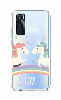 Zadní silikonový kryt na Vivo Y70 Unicorn Love