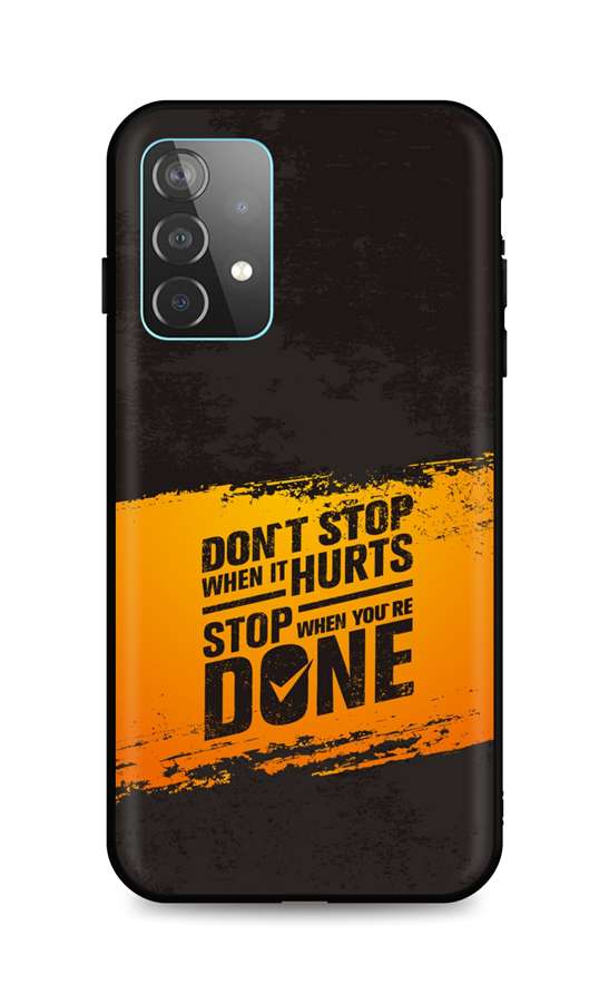 Levně Kryt TopQ Samsung A52 silikon Don´t Stop 56955 (pouzdro neboli obal na mobil Samsung A52)