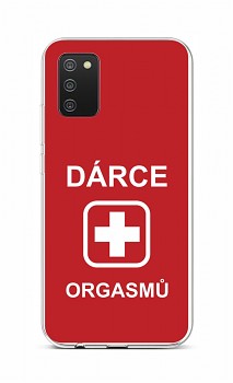 Zadní silikonový kryt na Samsung A02s Dárce