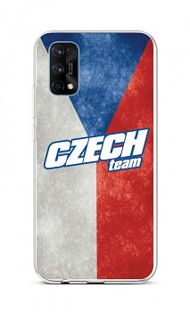 Zadní silikonový kryt na Realme 7 Pro Czech Team
