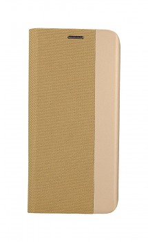 Knížkové pouzdro Sensitive Book na Samsung A72 zlaté
