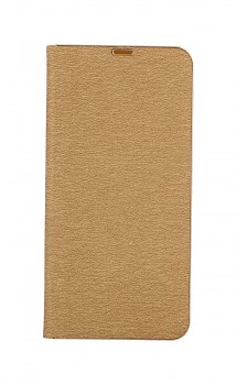 Knížkové pouzdro Luna Book na Samsung A72 zlaté