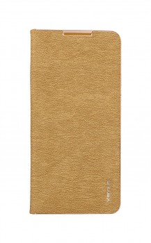 Knížkové pouzdro Luna Book na Samsung A72 zlaté