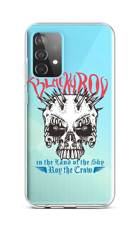 Levně Kryt TopQ Samsung A52 silikon Black Roy 57376 (pouzdro neboli obal na mobil Samsung A52)
