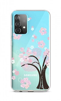 Zadní silikonový kryt na Samsung A52 Cherry Tree