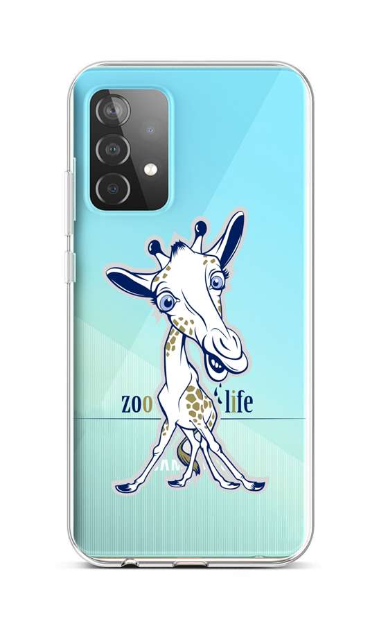 Levně Kryt TopQ Samsung A52 silikon Zoo Life 57403 (pouzdro neboli obal na mobil Samsung A52)