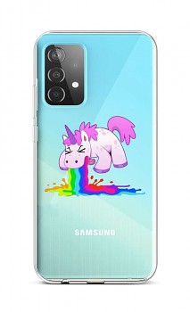 Zadní silikonový kryt na Samsung A52 Rainbow Splash