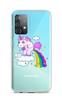 Zadní silikonový kryt na Samsung A52 Rainbow Disaster