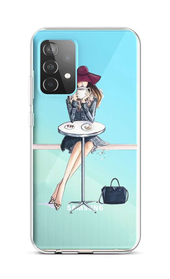 Levně Kryt TopQ Samsung A52 silikon Lady 6 57412 (pouzdro neboli obal na mobil Samsung A52)
