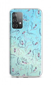 Zadní silikonový kryt na Samsung A52 Peříčka 2