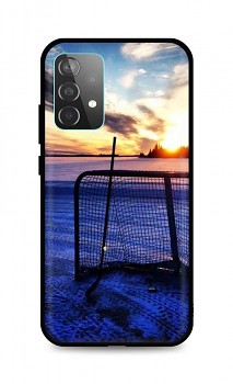 Zadní silikonový kryt DARK na Samsung A52 Hockey Sunset