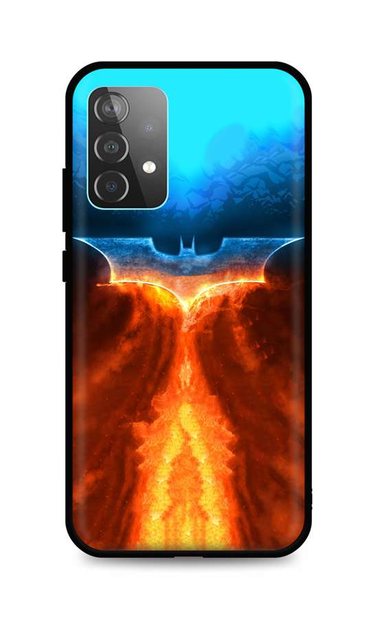 Levně Kryt TopQ Samsung A52 silikon Fiery Batman 57444 (pouzdro neboli obal na mobil Samsung A52)