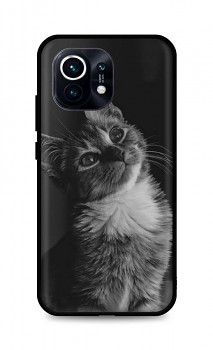 Zadní silikonový kryt DARK na Xiaomi Mi 11 Cute Cat