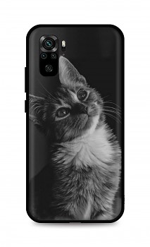 Zadní silikonový kryt DARK na Xiaomi Mi Note 10 Lite Cute Cat