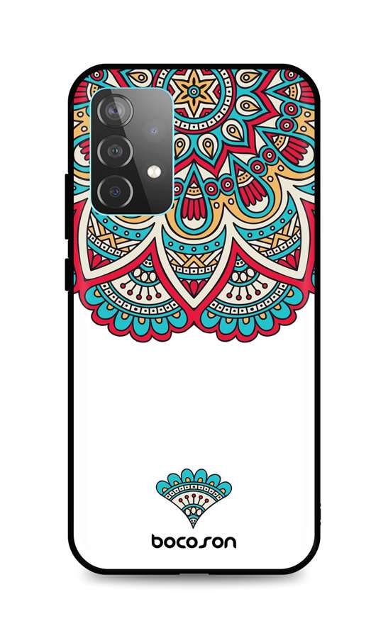 Levně Kryt TopQ Samsung A52 3D silikon Barevný motiv 57677 (pouzdro neboli obal na mobil Samsung A52)