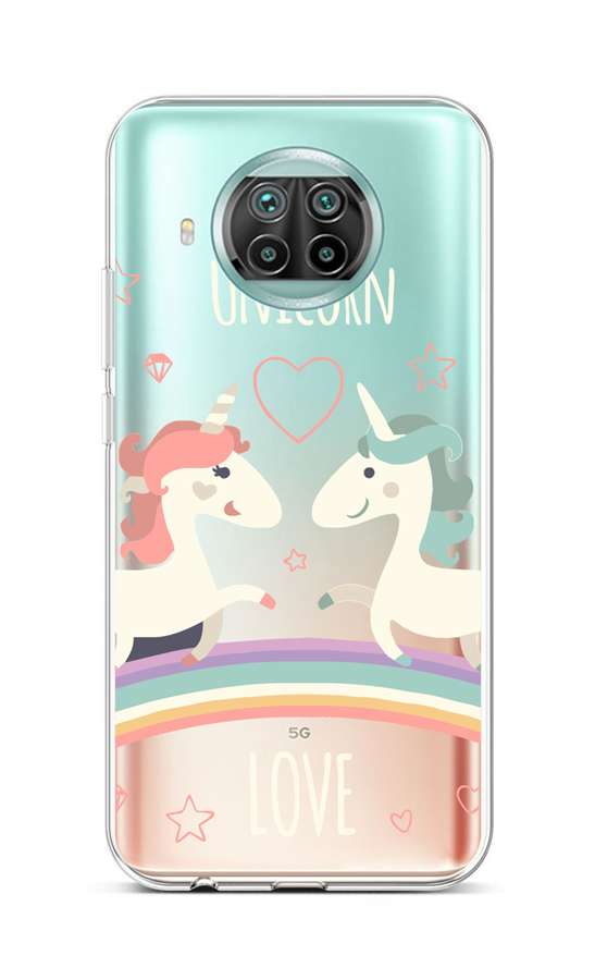Kryt TopQ Xiaomi Mi 10T Lite silikon Unicorn Love 57791 (pouzdro neboli obal na mobil Xiaomi Mi 10T Lite)