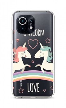 Zadní silikonový kryt na Xiaomi Mi 11 Unicorn Love