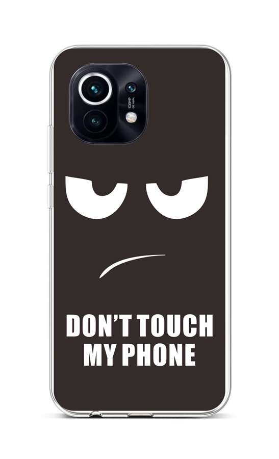 Levně Kryt TopQ Xiaomi Mi 11 silikon Don't Touch 57822 (pouzdro neboli obal na mobil Xiaomi Mi 11)
