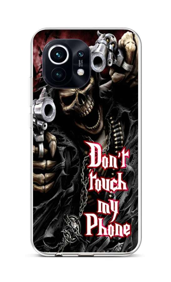 Levně Kryt TopQ Xiaomi Mi 11 silikon Smrťák 57825 (pouzdro neboli obal na mobil Xiaomi Mi 11)