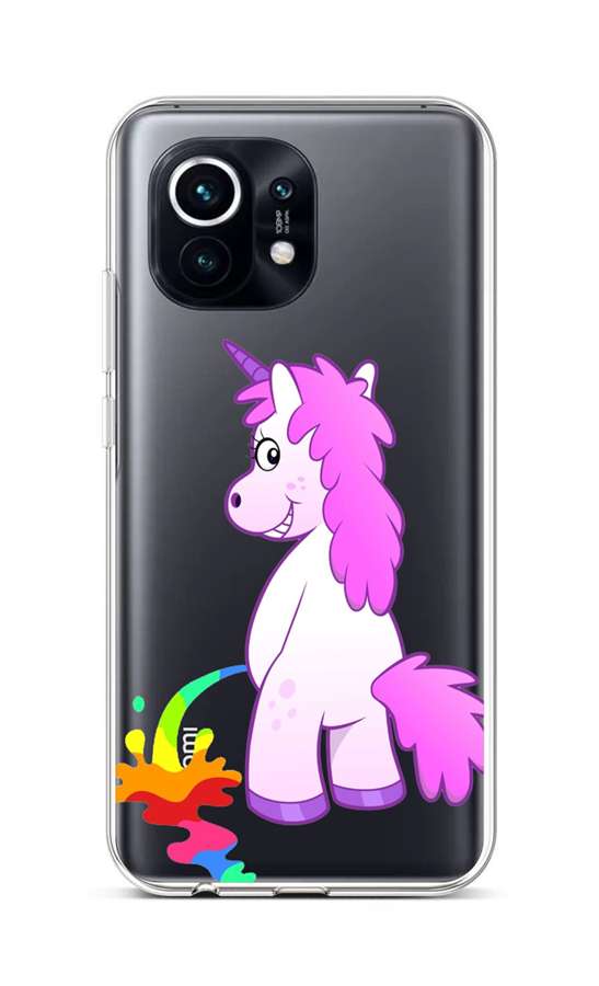 Levně Kryt TopQ Xiaomi Mi 11 silikon Rude Unicorn 57826 (pouzdro neboli obal na mobil Xiaomi Mi 11)