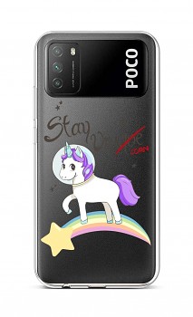 Zadní silikonový kryt na Xiaomi Poco M3 Stay Unicorn