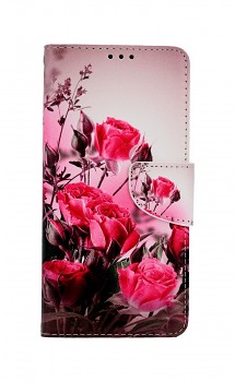 Knížkové pouzdro na Xiaomi Redmi 9T Romantické růže
