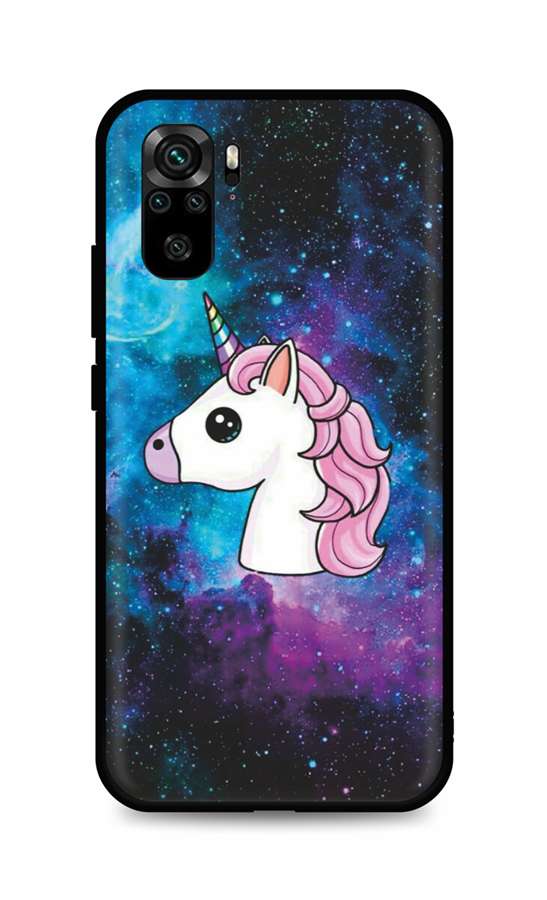 Levně Kryt TopQ LUXURY Xiaomi Redmi Note 10 pevný Space Unicorn 58002 (pouzdro neboli obal na mobil Xiaomi Redmi Note 10)