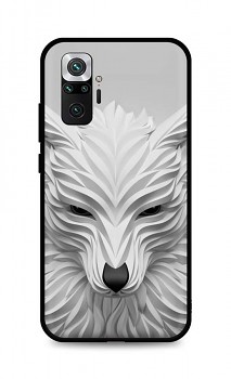 Zadní pevný kryt LUXURY na Xiaomi Redmi Note 10 Pro Bílý vlk