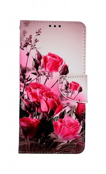 Knížkové pouzdro na Xiaomi Redmi Note 10 Pro Romantické růže