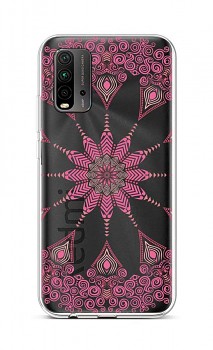 Zadní silikonový kryt na Xiaomi Redmi 9T Pink Mandala