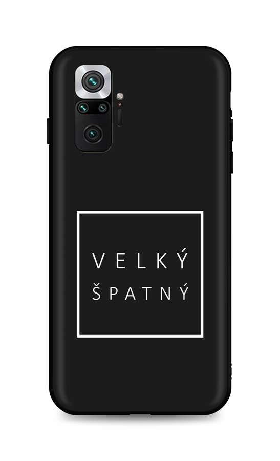 Levně Kryt TopQ Xiaomi Redmi Note 10 Pro silikon Velký špatný 58157 (pouzdro neboli obal na mobil Xiaomi Redmi Note 10 Pro)