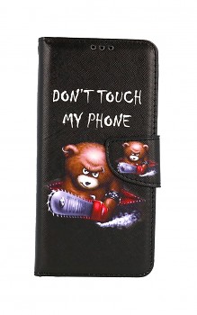 Knížkové pouzdro na Xiaomi Mi 10T Lite Don´t Touch méďa