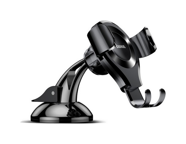 Držák na mobil do auta značky Baseus Osculum černý 58380