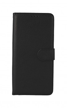 Knížkové pouzdro na Xiaomi Poco M3 černé s přezkou