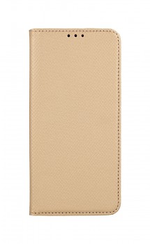 Knížkové pouzdro Smart Magnet na Xiaomi Redmi Note 10 zlaté