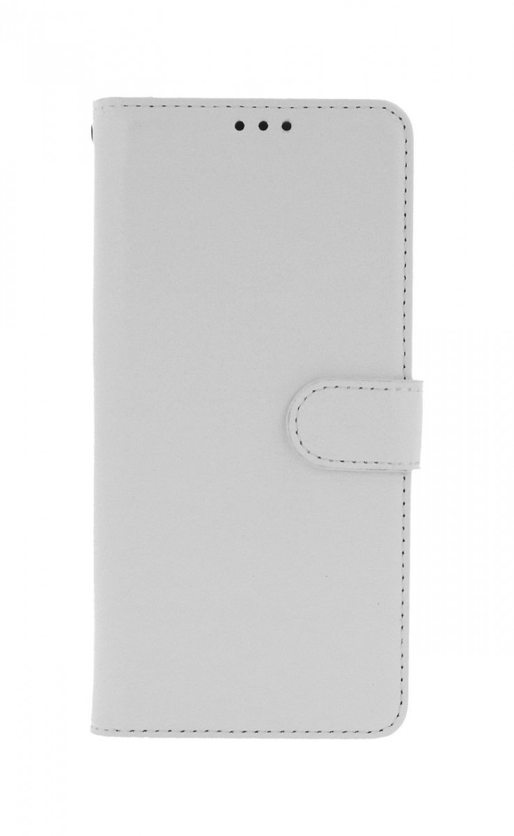 Knížkové pouzdro na Xiaomi Redmi 9T bílé s přezkou