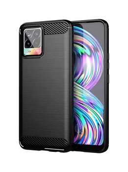 Zadní silikonový kryt na Realme 8 černý