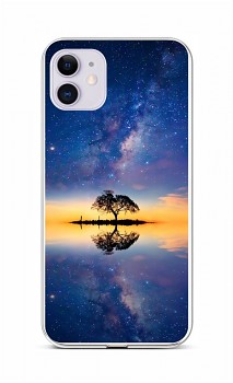 Zadní silikonový kryt na iPhone 11 Noční obloha 