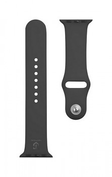 Silikonový řemínek Tactical 456 pro Apple Watch 3-4-5-6-SE 38-40mm černý