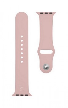 Silikonový řemínek Tactical 484 pro Apple Watch 3-4-5-6-SE 38-40mm růžový