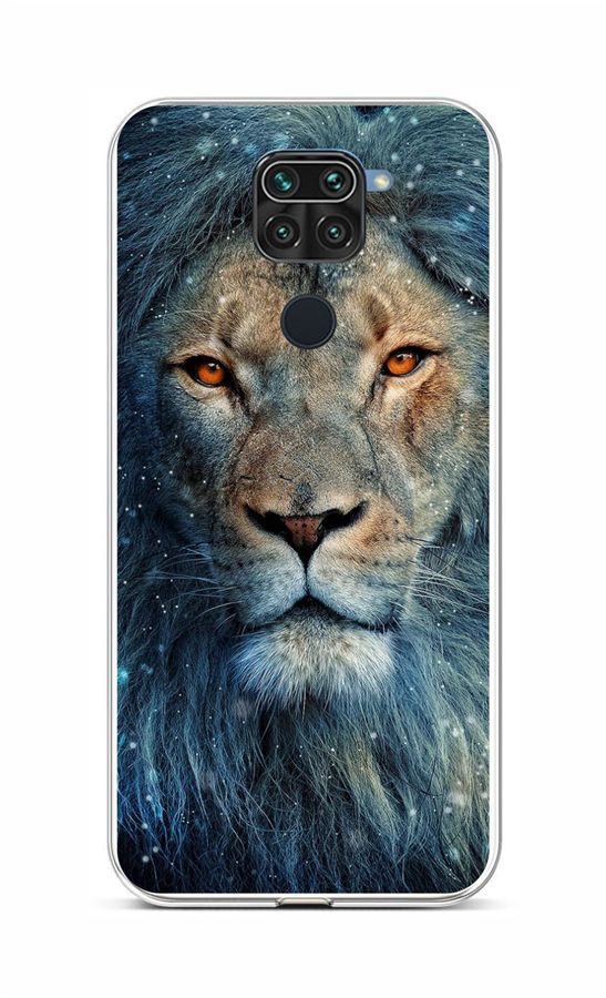 Zadní silikonový kryt na Xiaomi Redmi Note 9 Kouzelný lev