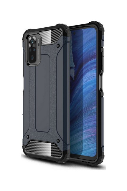 Zadní kryt na Xiaomi Redmi Note 10 Panzer modrý tmavý