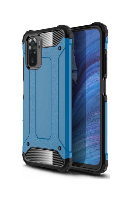 Zadní kryt na Xiaomi Redmi Note 10 Panzer modrý